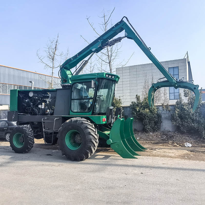 Nearsun Farm Machinery HY8600 4 Wheel Sugarcane Loader for Sale