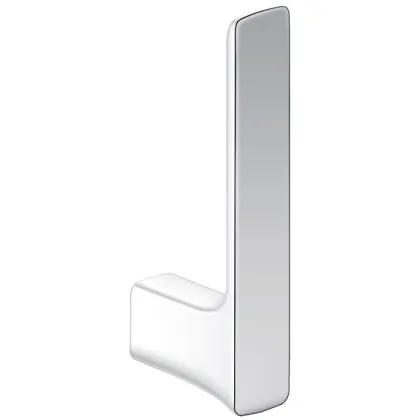 White Wall Mounted Vertical Toilet Tissue Holder