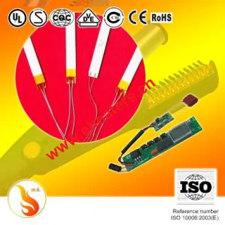 Electronic Heating Device (MCH Series)  for hair curler and hair straightener