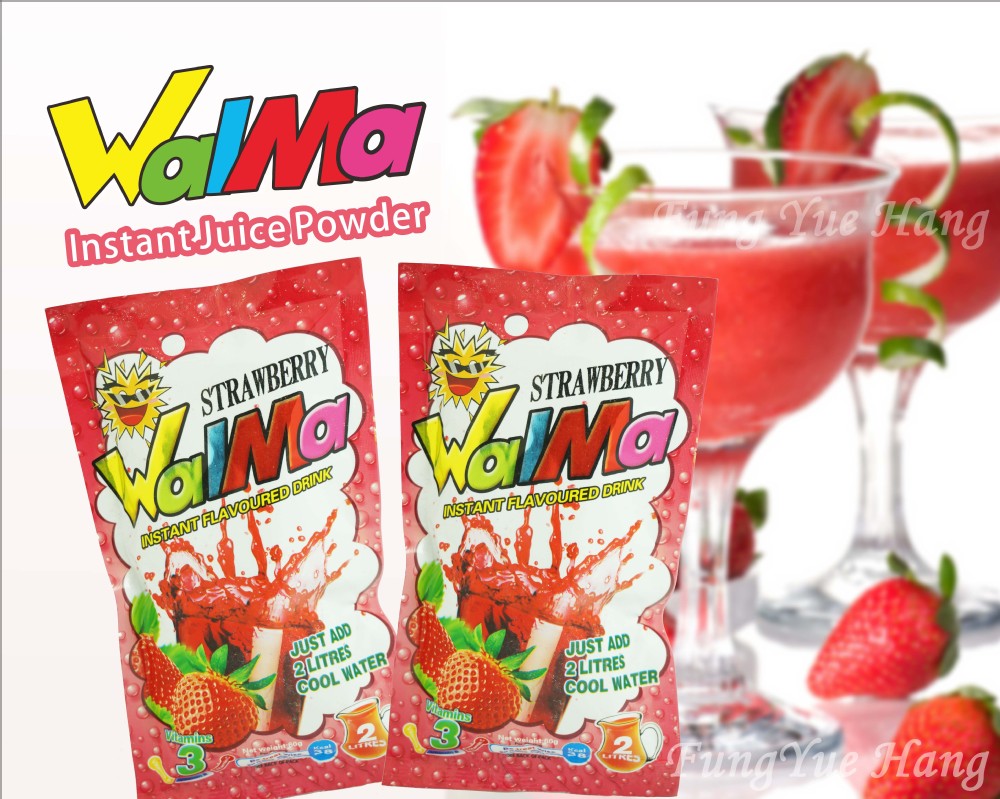 strawberry taste juice powder