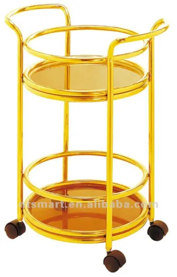 stainless steel liquor trolley