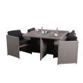 All weather rattan dining set