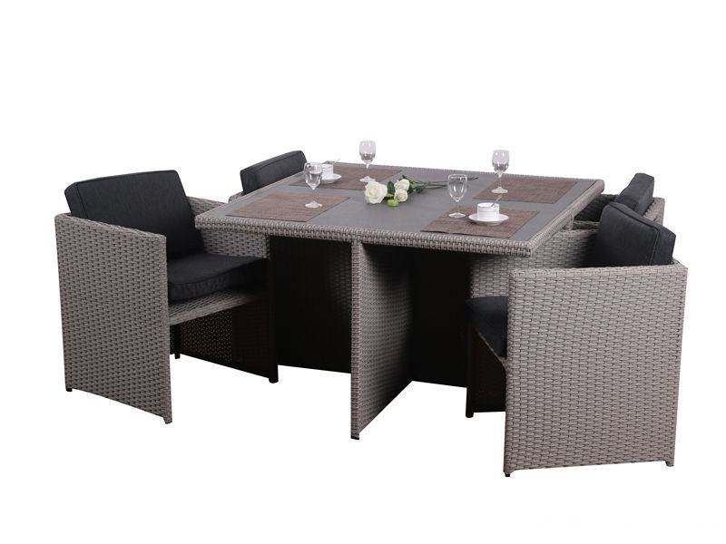 rattan outdoor dining set S2807