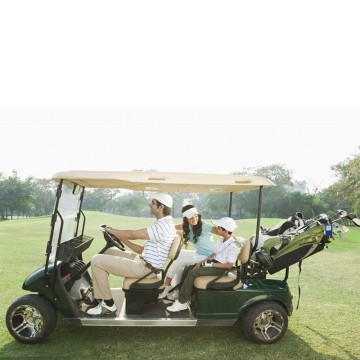 4 orang 2 kerusi cart golf mini mini