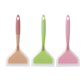 Silicone Spatula with Heat-Resistant Corner Shovel for Easy Kitchen Cleaning