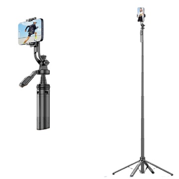 C18 Stick selfrupod regolabile con bordo in lega di alluminio da 1800 mm