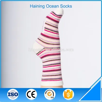 The processing factory cute stripe children kids seamless oem socks