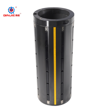 Haste passante de alumínio de 4,5 a 6 polegadas