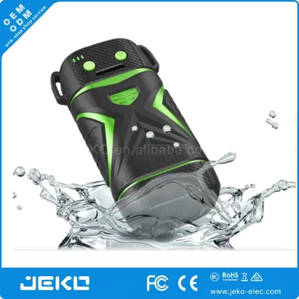 Outdoor powerbank waterproof Powerbank 5200Mah with laser pointer and LED flash light outdoor battery
