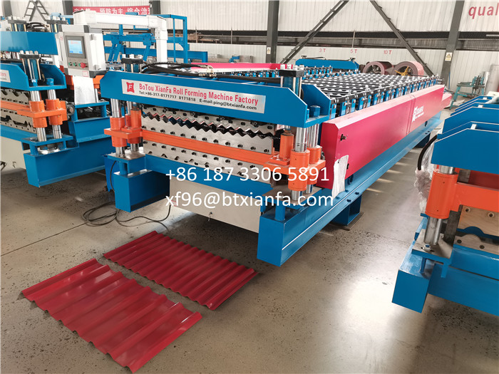 O100 And R101double Layer Forming Machine