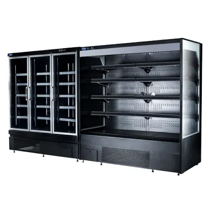 Semi-Vertical Refrigerator Showcase / Commercial Refrigerator