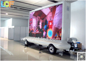 Rental Outdoor Trailer Truck Mounted Led Screen 1r1g1b