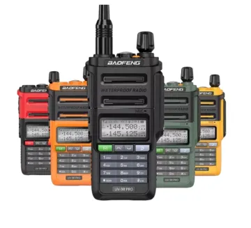 Baofeng UV-9R Pro: VHF & UHF 128 Channel IP68 Waterproof 2200 mAh Long Range Walkie Talkie