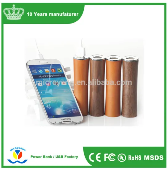 Solid wood + aluminium alloy power bank 4000mAh for commercial gift