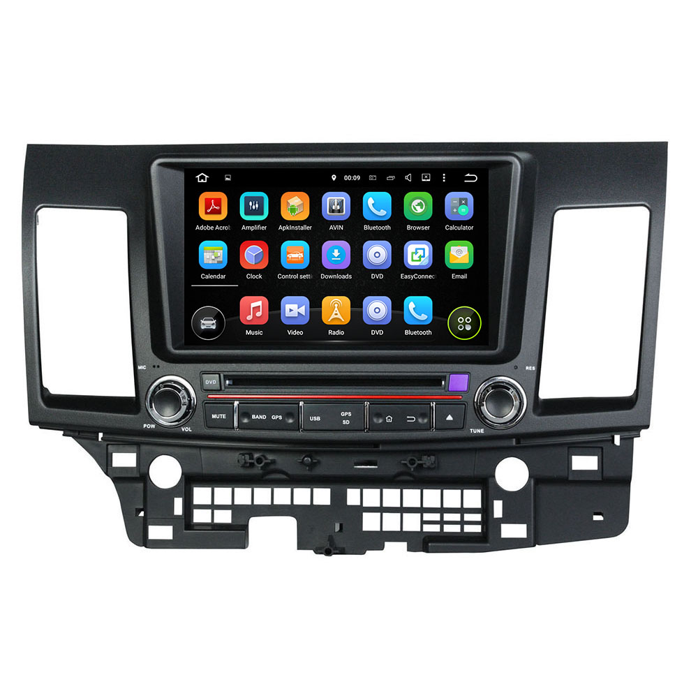 Android 7.1 Car dvd gps For Mitsubishi Lancer