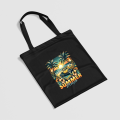 Tote Tote Bag Escape Paradise Retro