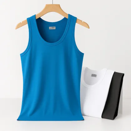 Men Fitness Shirt Summer Sleeveless Functional Shirt
