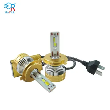 MACAR 2024 LED Headlights - Three Color Options M60S 3000K 4300K 6000K White Yellow H4 H7