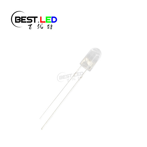 Super Bright 5mm Orange LED 600nm without Collar
