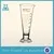 Cone Shape Lab Glass Measuring Cup With Glass Base
