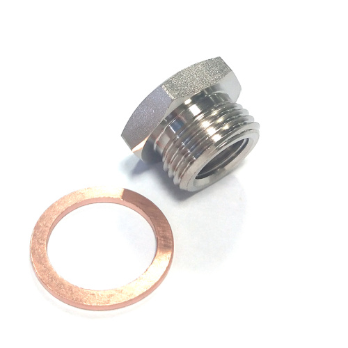 Exhaust O2 Oxygen Sensor Spacer Reducer Adapter