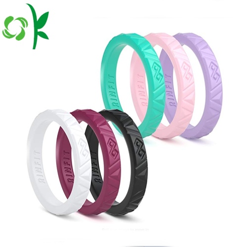 Promation Silicone Ring Multicolor Vòng tròn không đều