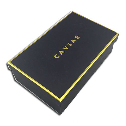 Black Paper Cosmetic Makeup Packaging Box