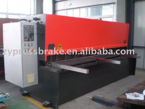 cnc hydraulic shearing brakes/3m length hydraulic numeric-control cutting machine