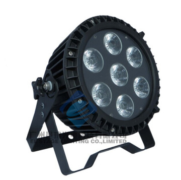 7x12W RGBWA UV LED LED Waterproof Par Par - RGBW ไฟเวทีสำหรับ DJ