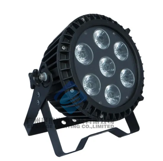 7x12W RGBWA UV LED Waterproof Par Light - RGBW Stage Lights for DJ