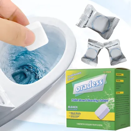 Effervescent Toilet Cleaning Tablets