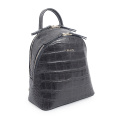Unisex Alligator Leather Backpack Stylish Travel Bag