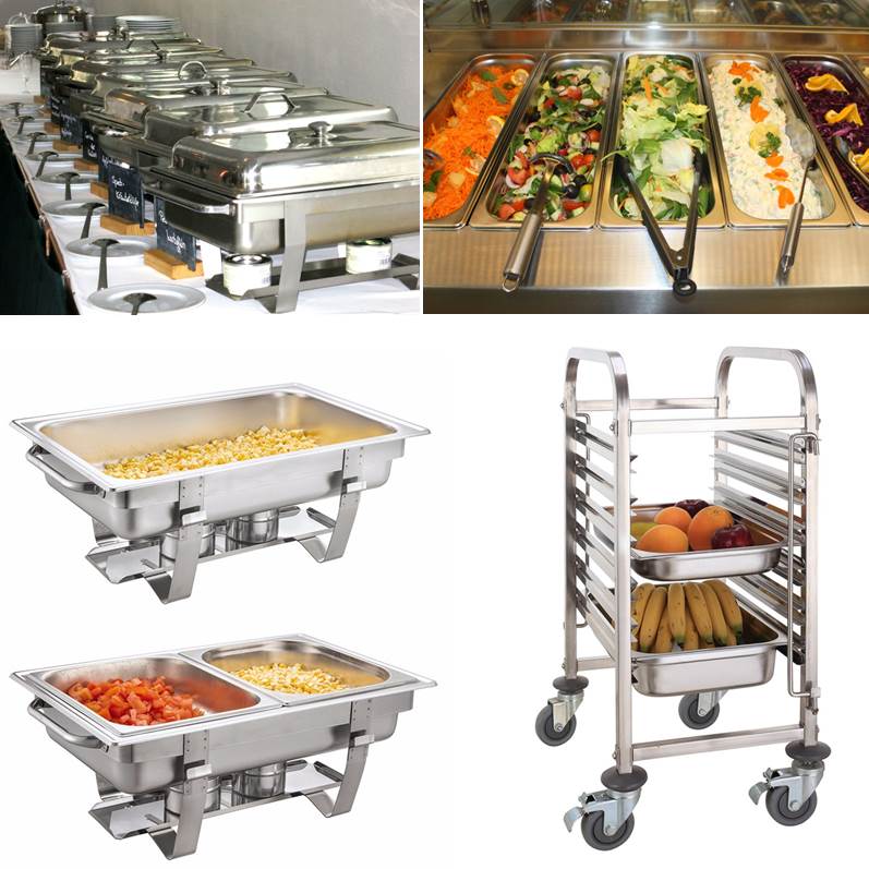 Stainless Steel Gastronorm Pan for cafeterias