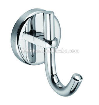 bathroom accessories single chrome plated brass robe hook