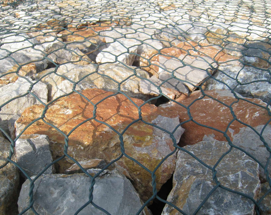 Fil vente chaud maille gabions