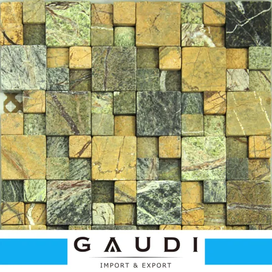 Cheap 300x300mm wall home decoration lava stone mosaic