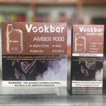 Malasia Top Sale Vape Vookbar Amber 9000 Puffs