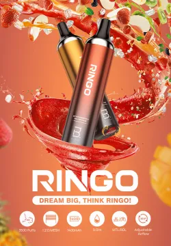 Disposable E Cigarette Mesh Coil Airflow Adjustable