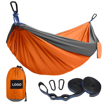 Double Nylon 210T Outdoor Portable Camping Hammock Swing Chair