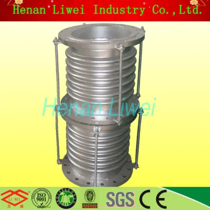 304 Stainless Steel Flange Pipe Bellows Compensator