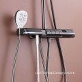 Factory Outlet Home Hotel Use Ceramic Square Shower: Wall Mounted Thermostatic Mixer Shower