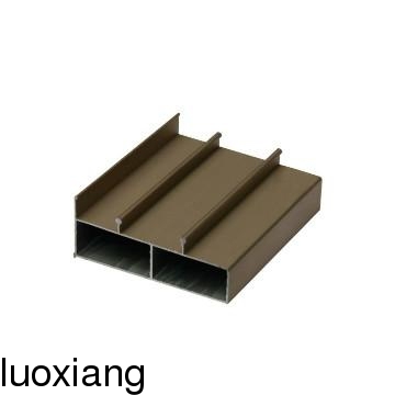 Anodized Champagne Aluminium Extrusions