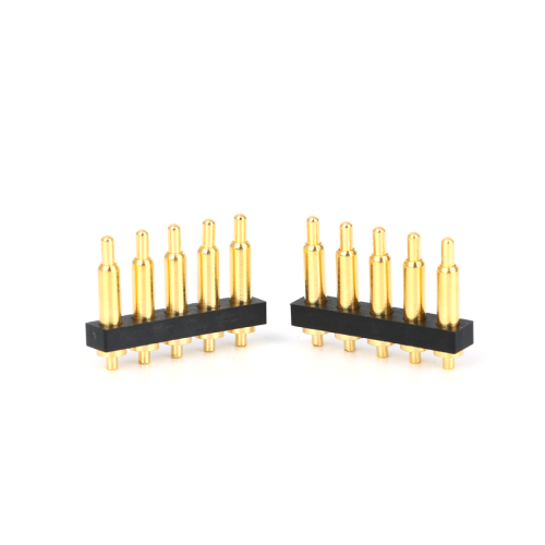 스프링 플런저가 있는 전기 커넥터