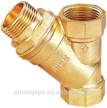 Y Type Brass Water/Pipeline Strainer/Filter