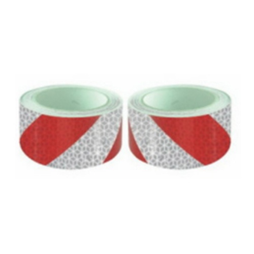 Conspicuity Tape On Trailers Industrial reflective tape, micro prismatic red printing Supplier