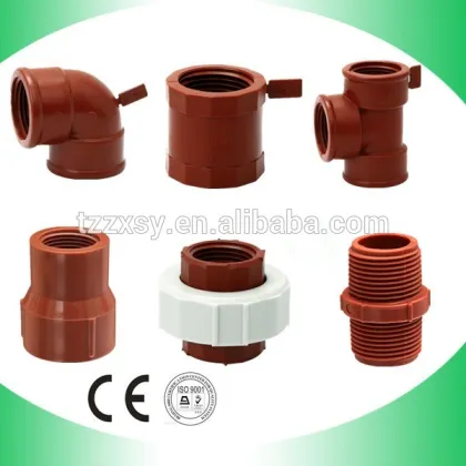 top sales plastic pph thread tee for pipeline