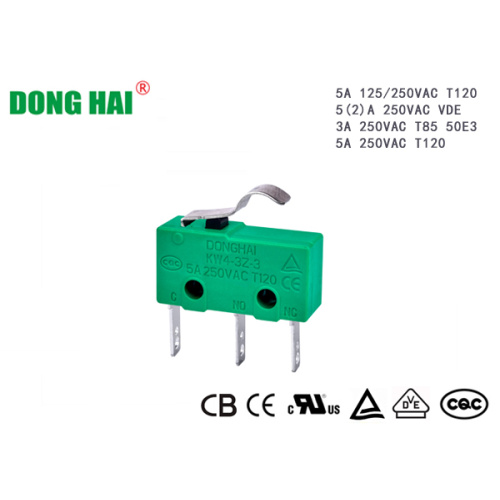 Аэракасмічнае абсталяванне серыі Micro Switch