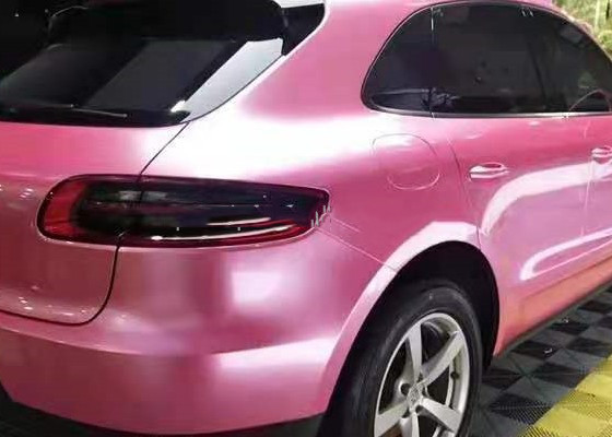 Premium Rose Color Magenta High Glossy Chrome Metallic Metal Paint Vehicle Wrap Vinyl4