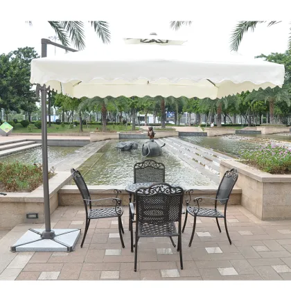 Summer Umbrellas and Beach Parasols for Outdoor Markets and Gardens