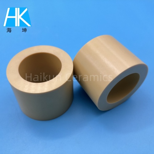 Zirconia Mg PSZ Ceramic Tube Pipe Sleeve Compoenents
